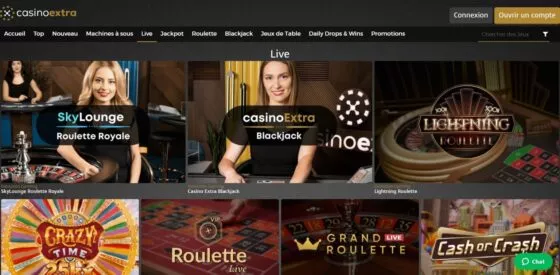 Casino en direct Extra Casino