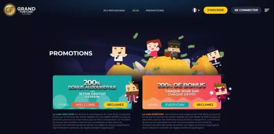 Bonus Grand Fortune Casino