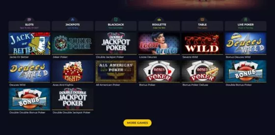 Casino en direct Grand Fortune Casino