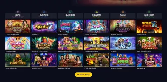 Machines à sous Grand Fortune Casino