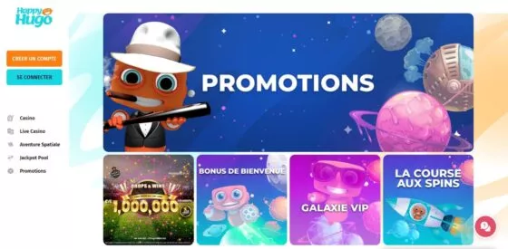 Bonus Happy Hugo Casino