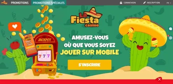 Site officiel La Fiesta Casino