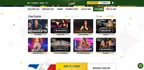 Casino en direct Ma Chance Casino