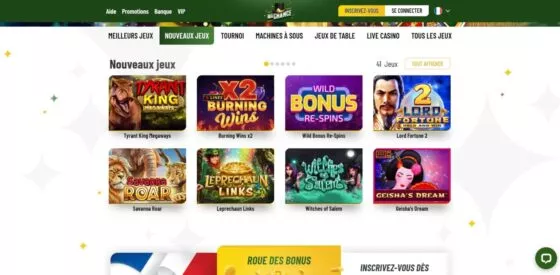 Machines à sous Ma Chance Casino