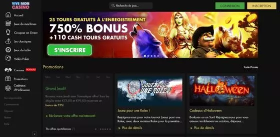 Bonus ViveMon Casino