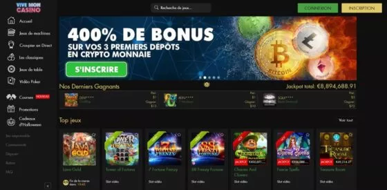 Site officiel ViveMon Casino