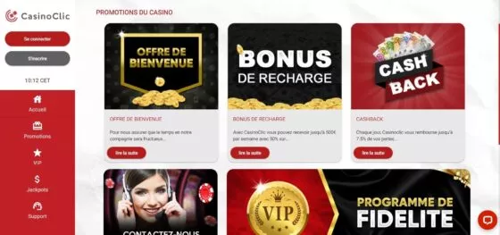 Bonus Clic Casino