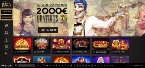 Site officiel de Joka Casino