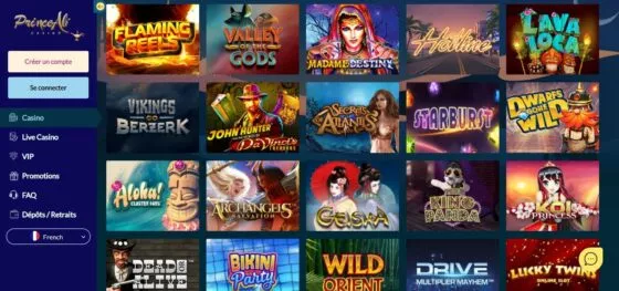 Machines à sous Prince Ali Casino