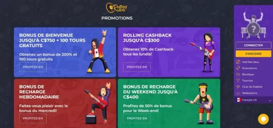 Bonus Rolling Slots Casino