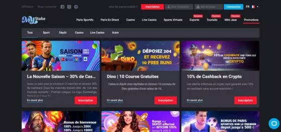 Bonus Mystake Casino