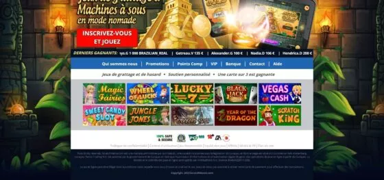 Machines à sous Scratchmania Casino