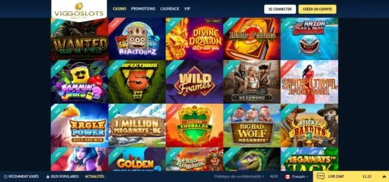 Machines à sous ViggoSlots Casino