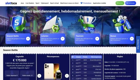 Bonus Slottica Casino